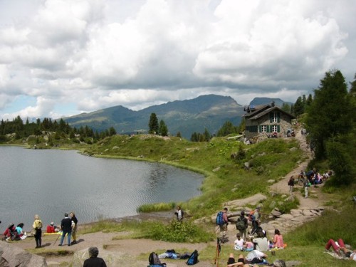 Laghi Colbricon mt. 1922