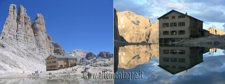 Rifugio Re Alberto - Gruppo del Catinaccio - Torri del Vajolet